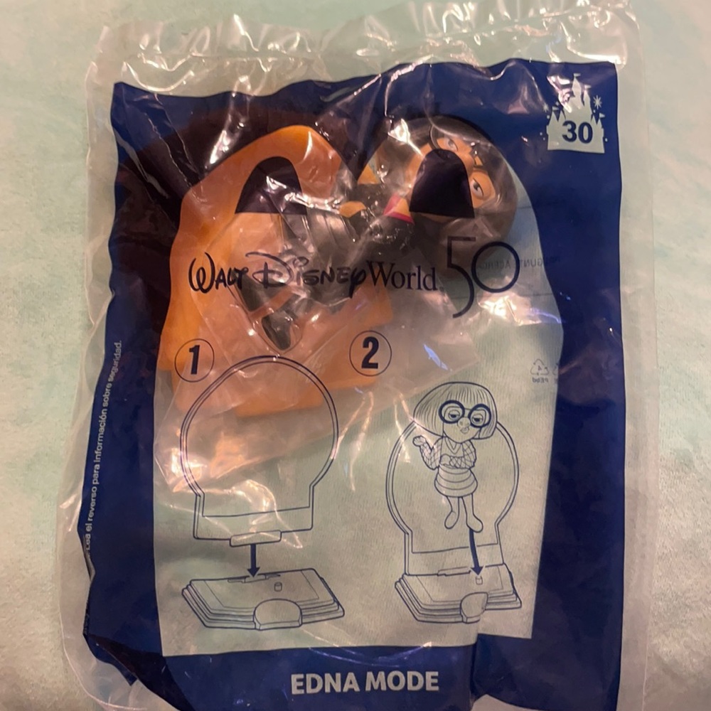 Edna Mode (#30) disney anniversary mcdonald’s toy